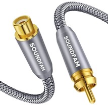 Rca Extension Cable Digital Coaxial Audio Cable Gold-Plated Rca Cables Hi-Fi Sou - $30.99