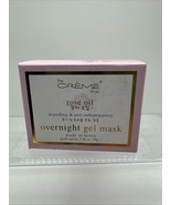 THE CREME SHOP Gelee Mask ROSE HIP OIL Depuffing &amp; Calming Overnight Tre... - $20.41 CAD