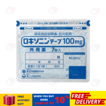 (7 patchs) Hisamitsu Mohrus Tape L 100mg Patchs de soulagement de la... - $27.35