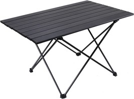 Risepro Portable Camping Table, Ultralight Folding Table With Aluminum Table Top - £35.33 GBP