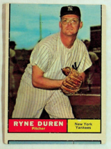 1961 Topps Ryne Duren Baseball Card #356 - £2.54 GBP