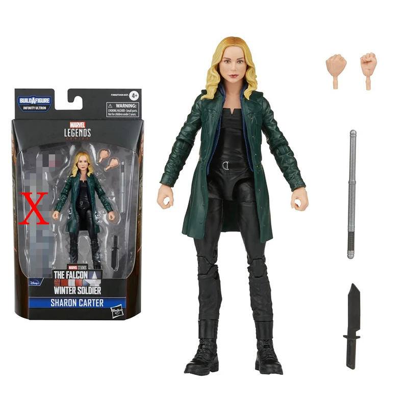 Original Marvel Legends Series MCU Sharon Carter Falcon and The Winter Soldier - £60.45 GBP+