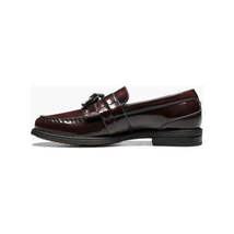 Nunn Bush Keaton Moc Toe Tassel Slip On Shoes Burgundy Multi 84198-641 image 4