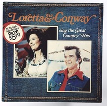 Loretta &amp; Conway* ‎– Sing The Great Country Hits -Radiant- RRC-1010-US 1976 - £8.52 GBP