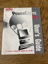 APC Power Chute Pro User Manual - $12.75