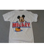 Mickey Mouse on a Small (S) New White tee shirt  - $30.08 CAD