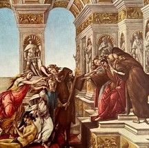 Calumny Of Apelles Sandro Botticelli 1958 Lithograph Antique Art Print LGADBott - £31.45 GBP