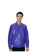 Barya New York Men&#39;s Genuine Leather Bomber Jacket - $423.26 CAD