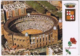 Spain Postcard Barcelona Plaza de Toros Monumental - $3.95