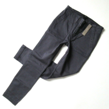 NWT J.Crew Petite 9&quot; Cargo Toothpick in Thunder Gray Stretch Skinny Pant... - £25.23 GBP