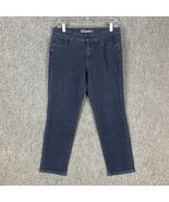 New York &amp; Company Skinny Low Rise Jeans Women&#39;s Size 8 Denim Cotton Blend - $16.00