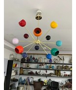 Beautiful Mid Century Sputnik Chandelier Modern Stilnovo Design Italian ... - £272.12 GBP