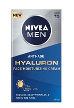 Original European Nivea Men Anti-Age Hyaluron Face Moisturizing Cream Free Ship - £19.04 GBP
