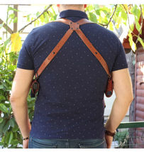 Fits Springfield XDS 3.3”BBL 9MM/40SW/45ACP Leather Shoulder Holster Single 1419 image 4