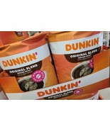 2 bags Dunkin&#39; Original Whole Bean Coffee, 32 oz SEE PICS! - £31.73 GBP