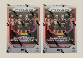 2 X New Panini 2022 Prizm Ufc Fighting Trading Card Blaster Boxes Sealed Packs - £33.71 GBP