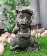 Raindrops Keep Falling On My Head Dragon With Lilypad Umbrella Rain Gaug... - €37,20 EUR Raindrops Keep Falling On My Head Dragon With Lilypad Umbrella Rain Gaug... - €37,20 EUR