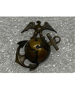 U.S.M.C. P1912, EAGLE GLOBE AND ANCHOR, EGA, COLLAR DEVICE, HALLMARKED I... - $661.36 MXN