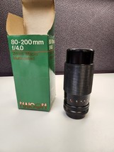 Zoom Macro Multicoated 80-200mm f/4.0 Lens Canon FD Mount Naigon - £33.42 GBP