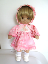 Vintage 14&quot; Stupsi All Cloth Stockinette Girl Tagged All Original W.Germany - $58.99