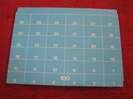1973 Sub Search Board Game Replacement part: Cardboard Water Level 100 - $6.00