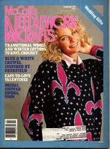 McCall&#39;s Needlework &amp; Crafts Magazine February 1987 Bridal Shower Favors, Food - £6.00 GBP