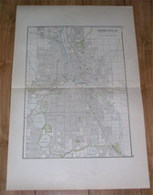 1908 Original Antique Large Map Of Minneapolis / Minnesota - £27.27 GBP