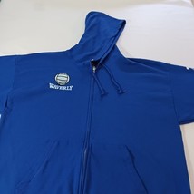 Hanes EcoSmart WAVERLY VOLLEYBALL Men's Blue Drawstring Hoodie Jacket 2XL  image 6