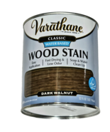Varathane Classic Water Based Wood Stain Easy Fast Drying Dark Walnut 32oz. - €20,45 EUR