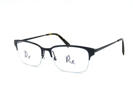 Warby Parker JAMES Wide Semi Rimless Eyeglasses Frame, 2250 Navy, 55-17-... - £31.61 GBP