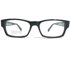 Lafont Issy &amp; La Brille Rahmen ENZO 100 Schwarz Rechteckig Voll Felge 53-16-145 - £73.75 GBP