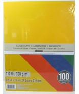 Recollections Cardstock Paper 8 1/2&quot; x 11&quot; 110 lb HEAVYWEIGHT ELEMENTARY - £22.41 GBP