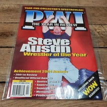 Pro Wrestling Illustrated Magazine April 2002 Steve Austin, No Label - £7.02 GBP