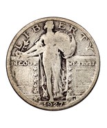 1927-S Argent Debout Liberty Quarts 25C (Très Bon , VG État - €66,97 EUR