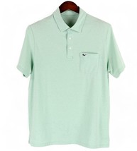 Vineyard Vines Edgartown Polo Shirt Short Sleeve Whale Mens Medium Green... - £24.09 GBP