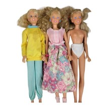 Hasbro 1987 Vintage Maxie Fashion Doll Blonde Hair Blue Eyes lot poor condition - £15.49 GBP