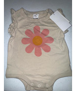 MSRP $13 Cotton On Ruffle Bodysuit Rainy Day/Big Flower Size 0-3 Months - $9.47 CAD