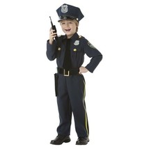 Police Officer Costume Boys Child Medium 8-10 - $45.05