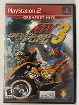  ATV Offroad Fury 3 (Sony PlayStation 2, 2004, PS2 w/ Manual, GH, Works Great) - $13.05