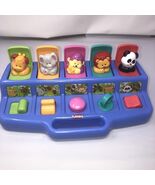 Vintage 1995 Playskool Poppin Pals Pop Up Jungle Zoo Animals Baby Toddle... - $38.30 CAD