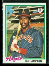 Vintage 1978 TOPPS Baseball Trading Card #503 IKE HAMPTON Los Angeles Angels - £7.70 GBP