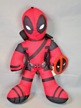 Marvel Deadpool Plush Authentic 14 Inch Stuffed Doll Toy with Tags Good Stuff - £11.63 GBP