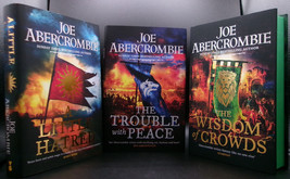 Joe Abercrombie Age Of Madness 3 Book Set First Ed. Signed Ltd Deluxe British Dj - £406.54 GBP