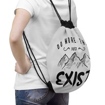 Motivational Drawstring Gym Bag for Men Women, Lightweight Polyester Backpack wi - £35.96 GBP