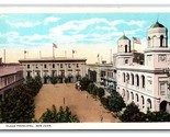 Plaza Princiapal San Juan Puerto Rico UNP WB Postcard W2 - $3.91