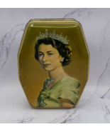 VTG Queen Elizabeth II Coronation Souvenir Candy Tin George W Horner &amp; C... - £15.75 GBP