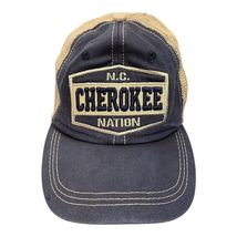Dimco Apparel Cherokee Nation NC Trucker Hat Tan Mesh Snapback Baseball Cap - $15.30