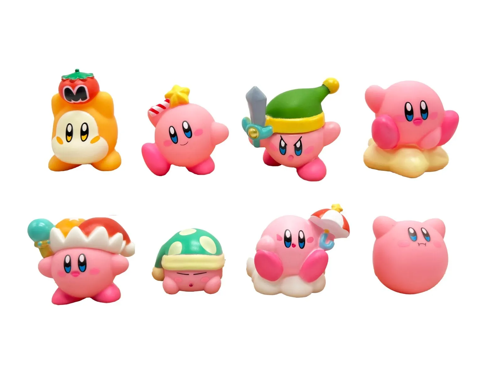 8pcs Set Kirby 2.6&quot; Action Figure Toys - $33.95