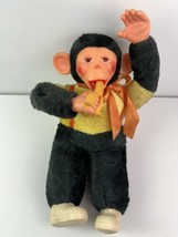 RARE Vintage Mr Bim Zippy Monkey Chimpanzee Banana Eating Rubber Face Hands Feet - £111.39 GBP