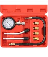 AUTO ATV CAR MOTORCYCLE ENGINE COMPRESSION TESTING GAUGE GAGE CHECK TEST... - €19,74 EUR